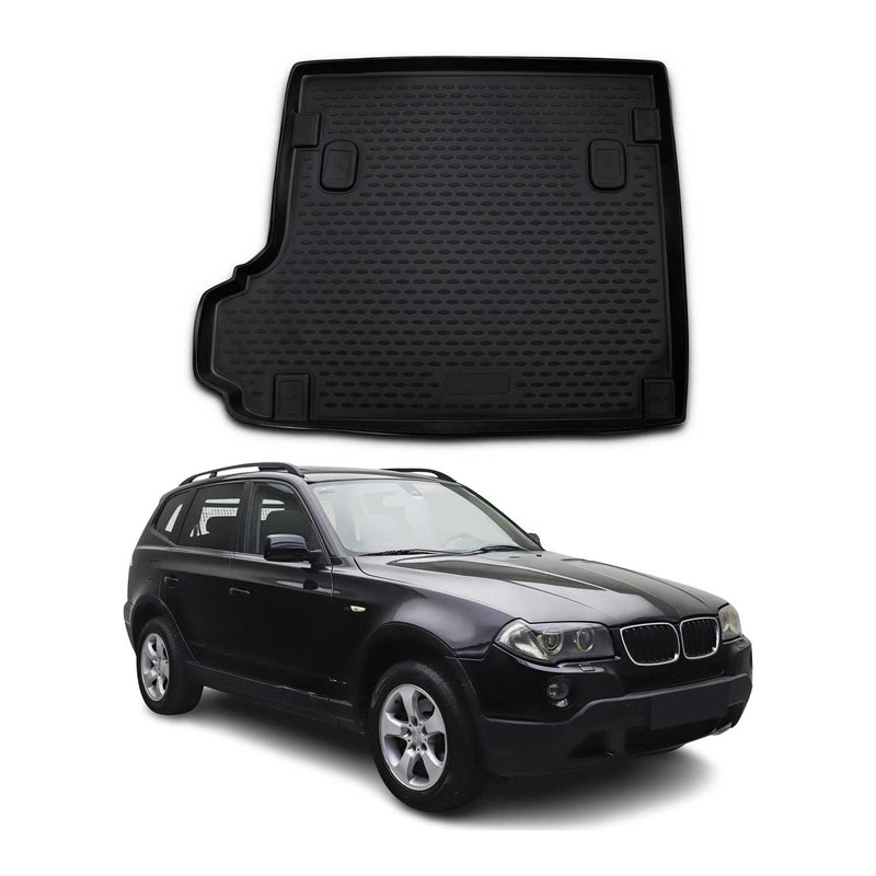 Tappetino per bagagliaio per BMW X3 E83 2003-2010 in gomma TPE nero