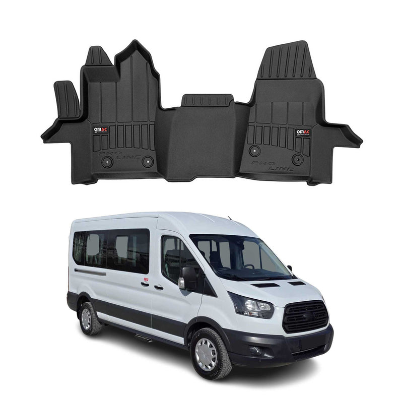 Tappetini Ford Transit 2015-2025 TPE Nero 1 pezzo