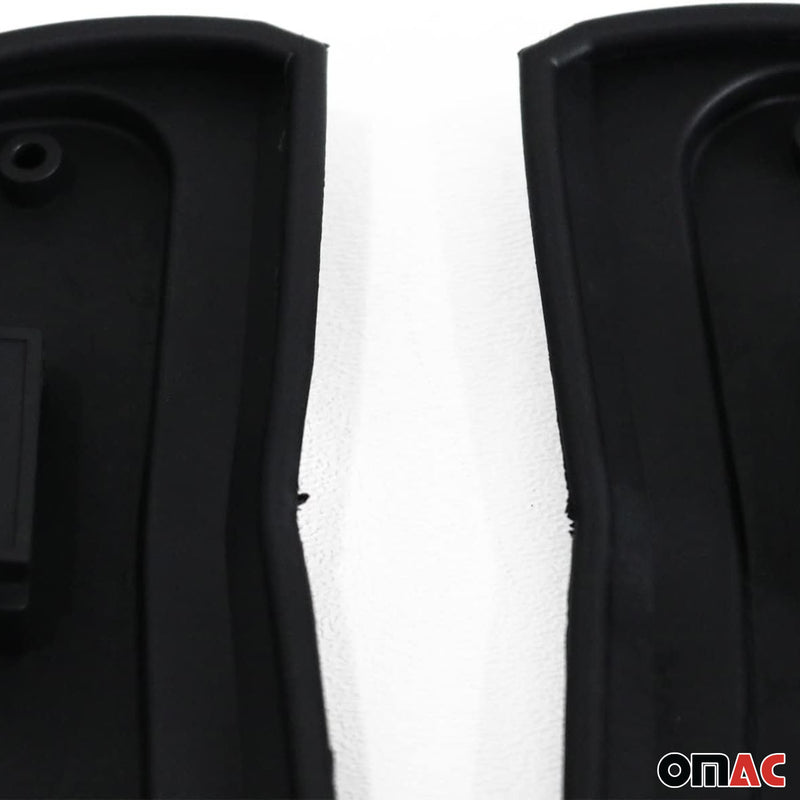 Gomma per specchietto retrovisore esterno per Mercedes Classe E W210 2000-2003 plastica nera 2 pezzi
