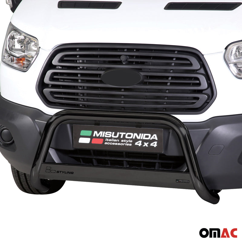 Protezione anteriore per Ford Transit 2014-2025 ø63mm acciaio nero 