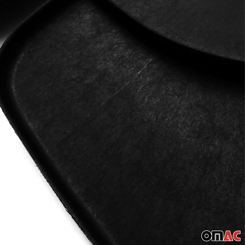 Paraspruzzi posteriori in gomma nera per Peugeot 2008 2013-2019 1x