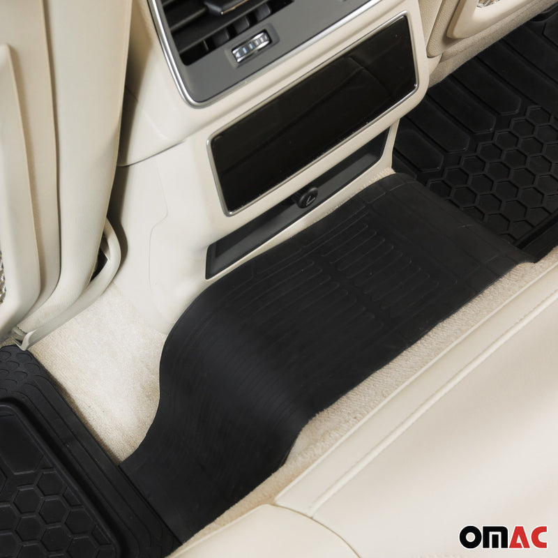 Tappetini su misura in gomma neri per Mitsubishi Eclipse Cross, 5 pezzi.