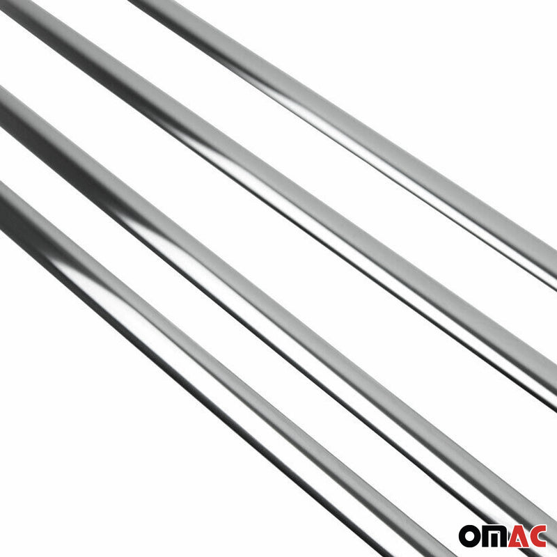 Strisce decorative per finestrini per Chevrolet Aveo 2012-2021 hatchback cromate, 4 pezzi