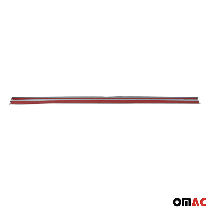 Modanatura del bagagliaio, finitura del portellone posteriore per Kia Venga 2010-2025 in acciaio inox cromato, 1 pezzo