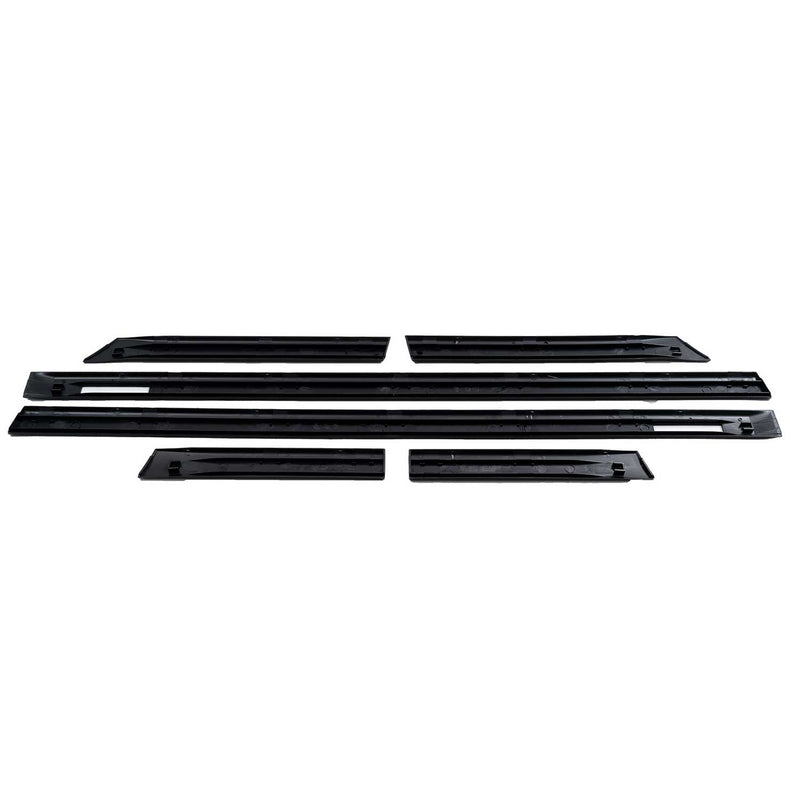 Modanature laterali JOM modanature porte per BMW Serie 3 E36 Coupé Cabriolet nere 6 pezzi