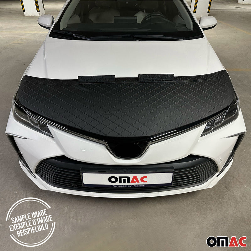 Reggiseno per cofano Reggiseno per cofano Stoneguard per Opel Vivaro 2 2014-2019 Nero metà