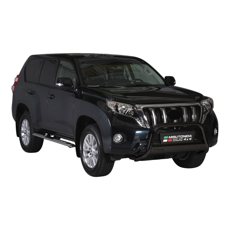 Barra di protezione anteriore per Toyota Land Cruiser Prado J150 2014-2017 ø63 Nero 