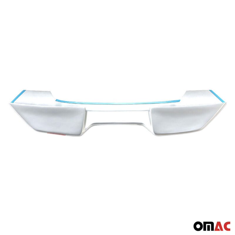 Spoiler posteriore per tetto per Fiat Punto Evo Grande Punto 2005-2012 verniciato bianco