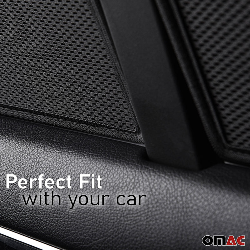Finestrini laterali parasole per Mini Hatch F56 2013-2022 lunotto posteriore 2 pezzi nero