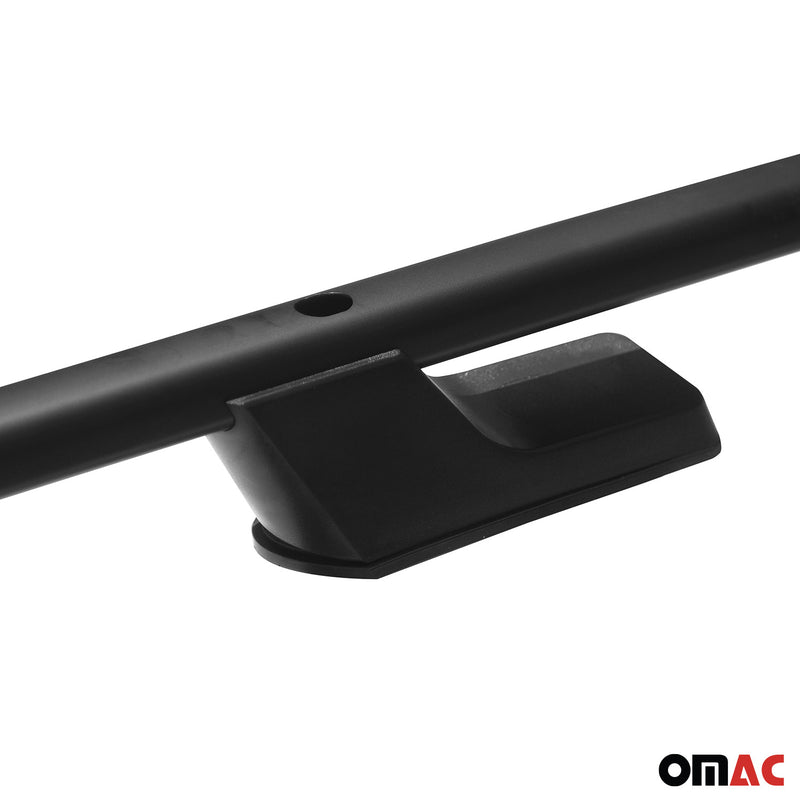 Barre portatutto + barre portatutto SET per VW Amarok 2010-2020 alluminio nero 4 pezzi