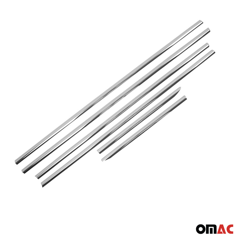 Listelli decorativi per finestrini per VW Golf mk7 Variant 2013-2020 in acciaio inox cromato 6 pezzi