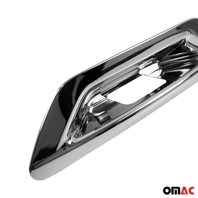 Maniglia per portellone posteriore con finitura baule per Ford Edge 2015-2024 cromata ABS argento 1 pz. 