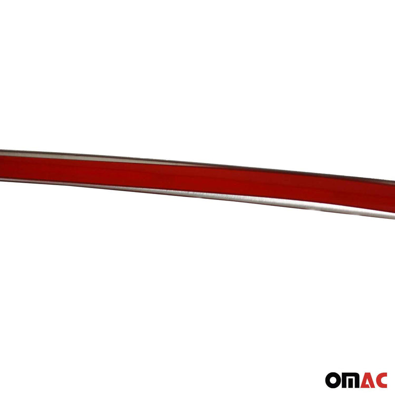 Modanatura paraurti posteriore per Opel Astra K 2015-2021 inferiore in acciaio inox cromato