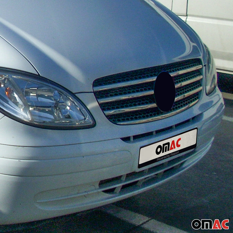 Strisce griglia per Mercedes Vito W639 2003-2014 Cromate 7x