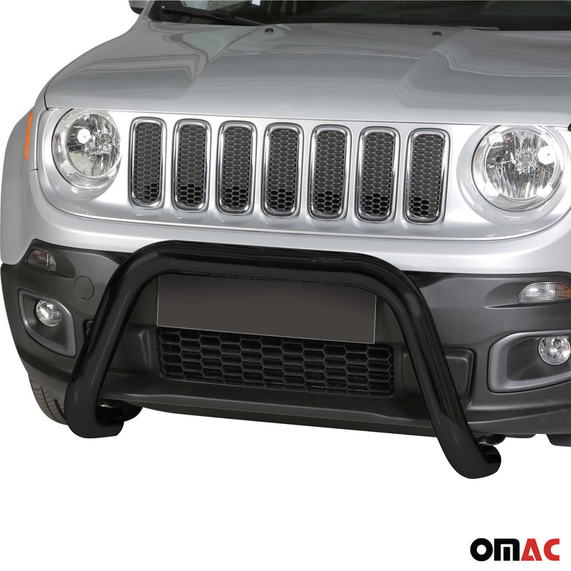 Frontbügel Frontschutzbügel für Jeep Renegade 2014-2017 ø76mm Stahl Schwarz