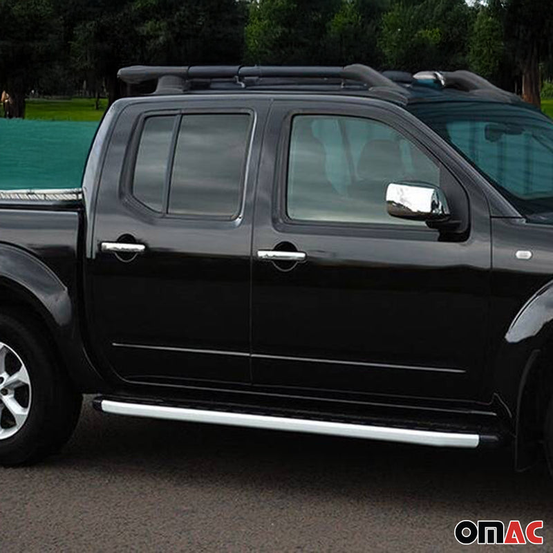 Copertura maniglia porta cromata per Nissan Navara 2005-2015 2 porte in acciaio inox 4x 