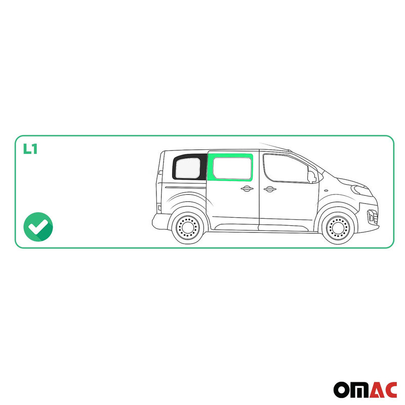 Finestrino laterale per Toyota Proace 2017-2024 vetro di sicurezza destro L1