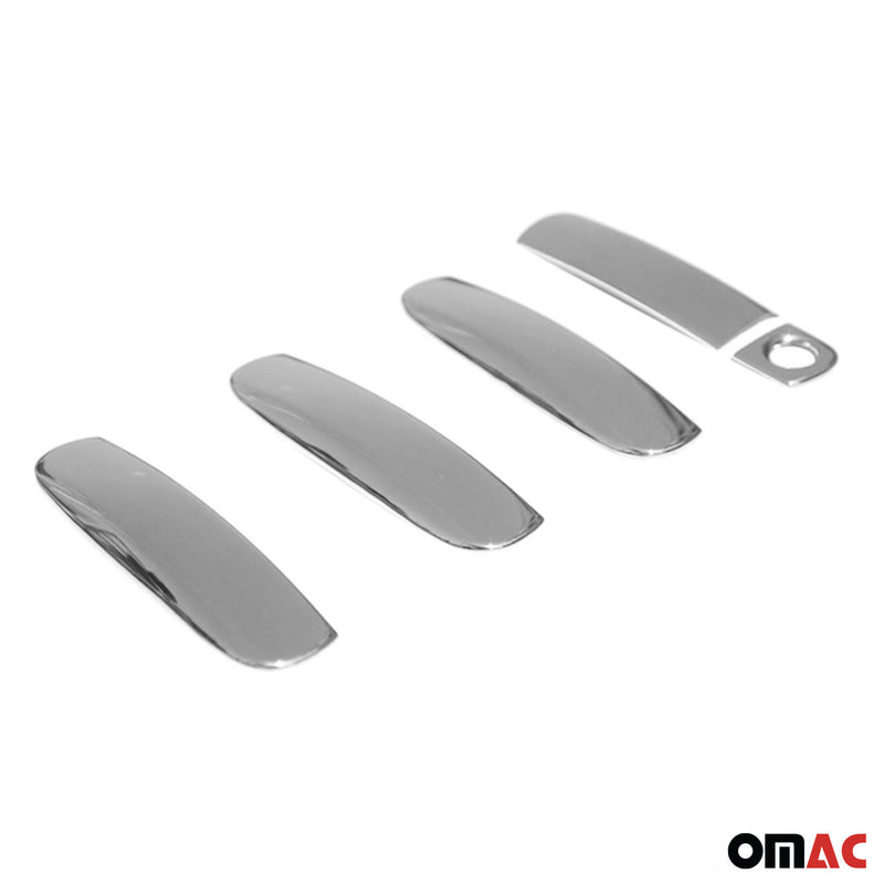 Türgriff Blende Türgriff Abdeckung für Audi A8 1997-2003 Edelstahl Silber 5tlg