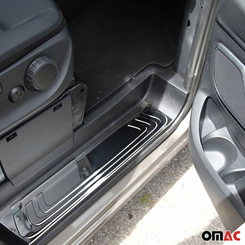 Soglie porte per Mercedes Vito W447 2013-2025 in acciaio inox 4x