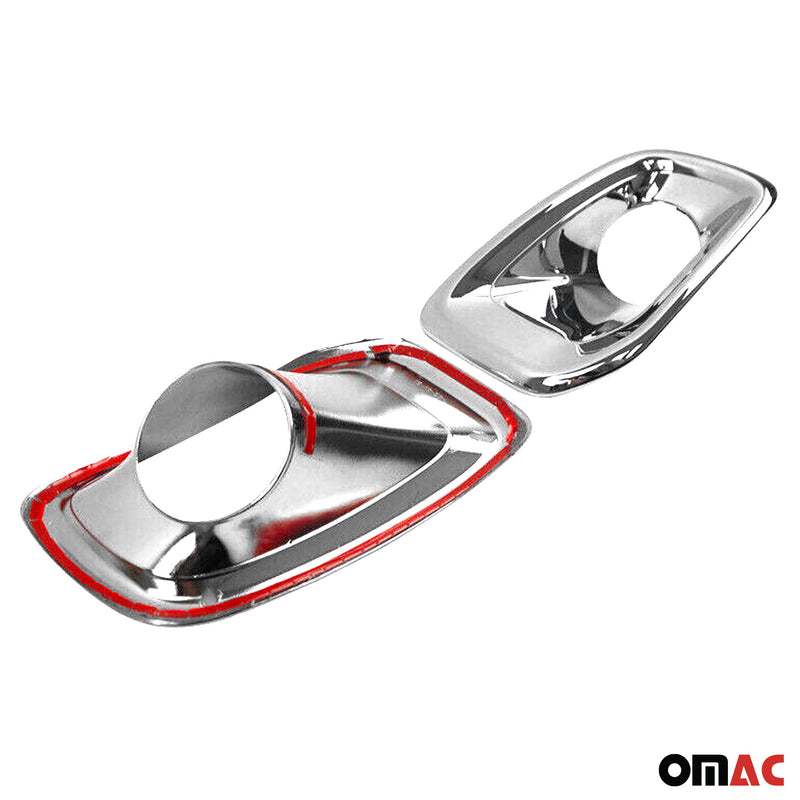 Cornice per fendinebbia per Jeep Renegade 2014-2024 ABS cromato 2x