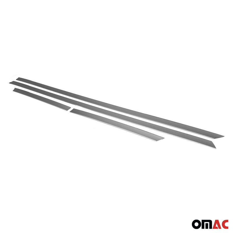 Seitentürleiste Türschutzleiste für Alfa Romeo Mito 2008-2018 Chrom Edelstahl 4x