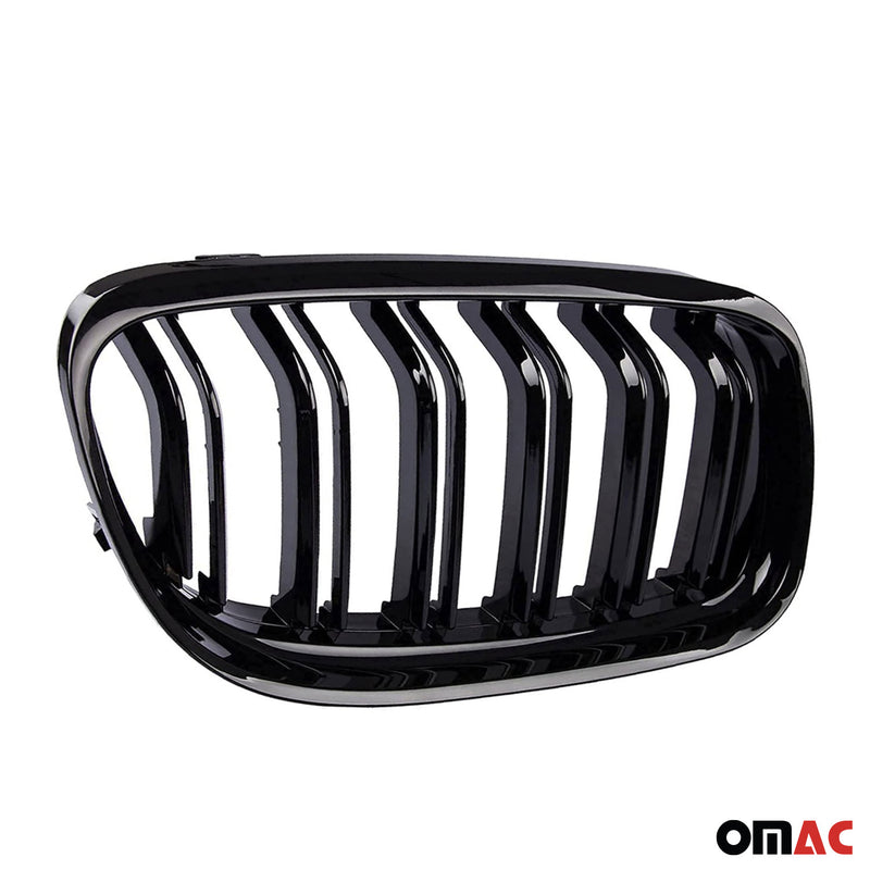 Griglia a doppio rene M4, nera lucida, per BMW Serie 3 E90 Limousine 2009-2011