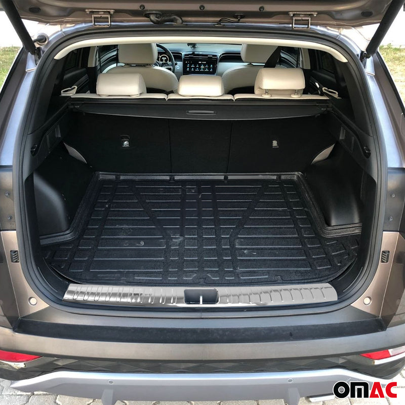 Paraurti di protezione della soglia di carico interna per Hyundai Tucson 2015-2020 in acciaio inox cromato