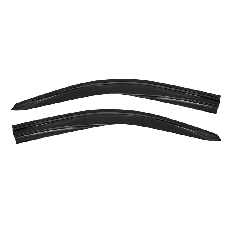 2 deflettori d'aria e deflettori antipioggia per Mercedes Vito Viano W639 2003-2014 scuri