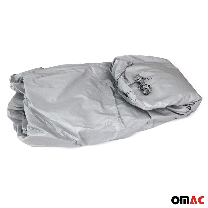 Telo protettivo per auto, telo copriauto universale grigio 600x203x119