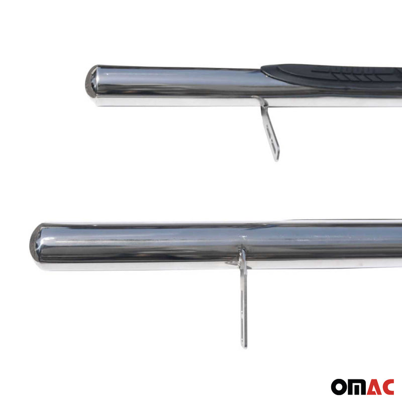 Barre laterali in acciaio per pedane laterali per VW T5 T6 Caravelle Multivan 2003-25 corte