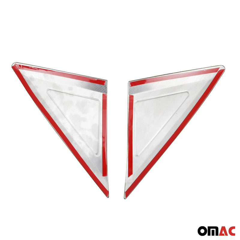 Strisce triangolari per finestrini per Mercedes Sprinter W906 2006-2018 cromate, 2 pezzi 