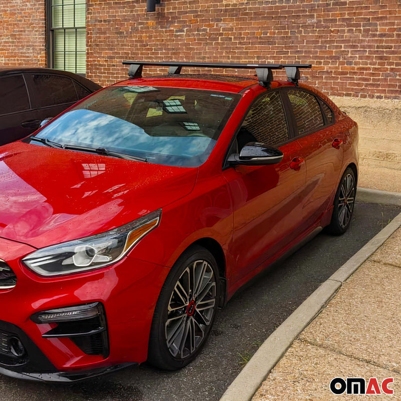 Menabo Dachträger Grundtäger für BMW 5er F11 Touring 2010-2016 ABE Alu Schwarz