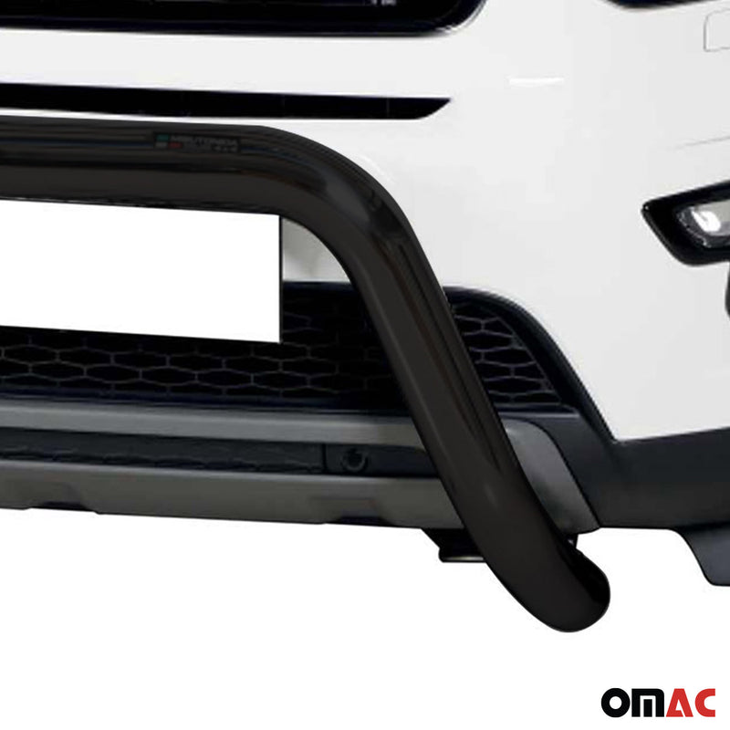 Protezione anteriore per Land Rover Discovery Sport 2014-2018 ø76 Nero