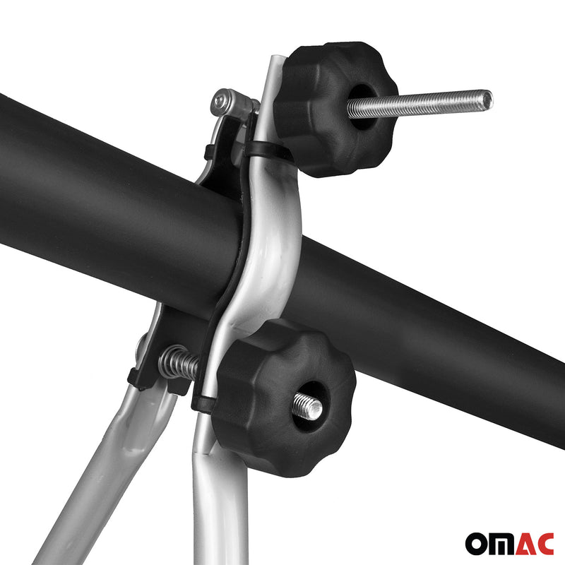Menabo Fahrradträger Huggy für 1 Fahrrad bis 15kg Stahl Dachfahrradträger