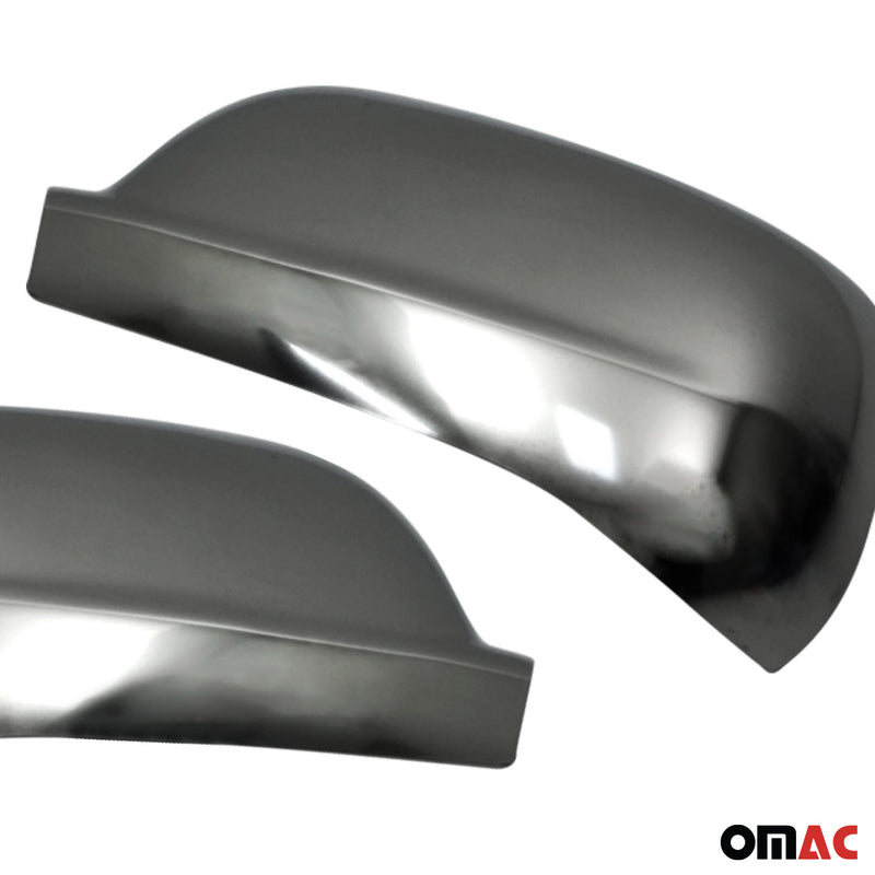 Calotte specchietti Seat Cordoba 6K 1999-2002, ABS scuro cromato