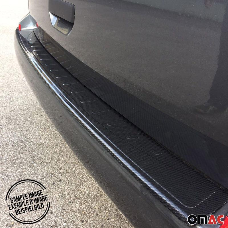 Protezione paraurti soglia di carico per Fiat 500 500C 2007-2024 in fibra di carbonio