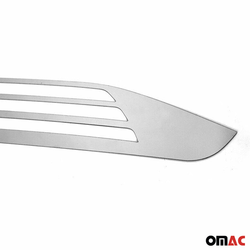 Kühlergrill Leisten Grillleisten für Citroen Jumper 2014-2025 Edelstahl Silber