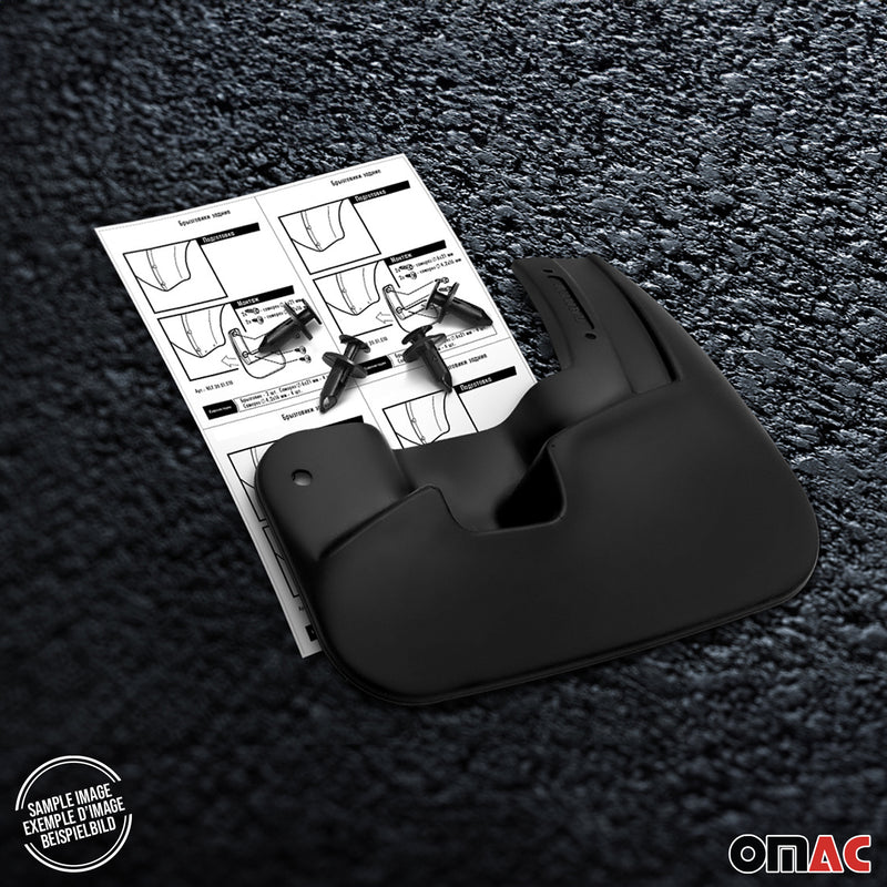 Paraspruzzi parafango posteriore per Ford Ecosport 2012-2022, 2 pezzi