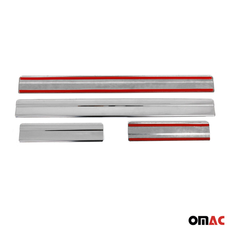 Soglie porte per Suzuki SX4 S-Cross 2013-2025 in acciaio inox 4x