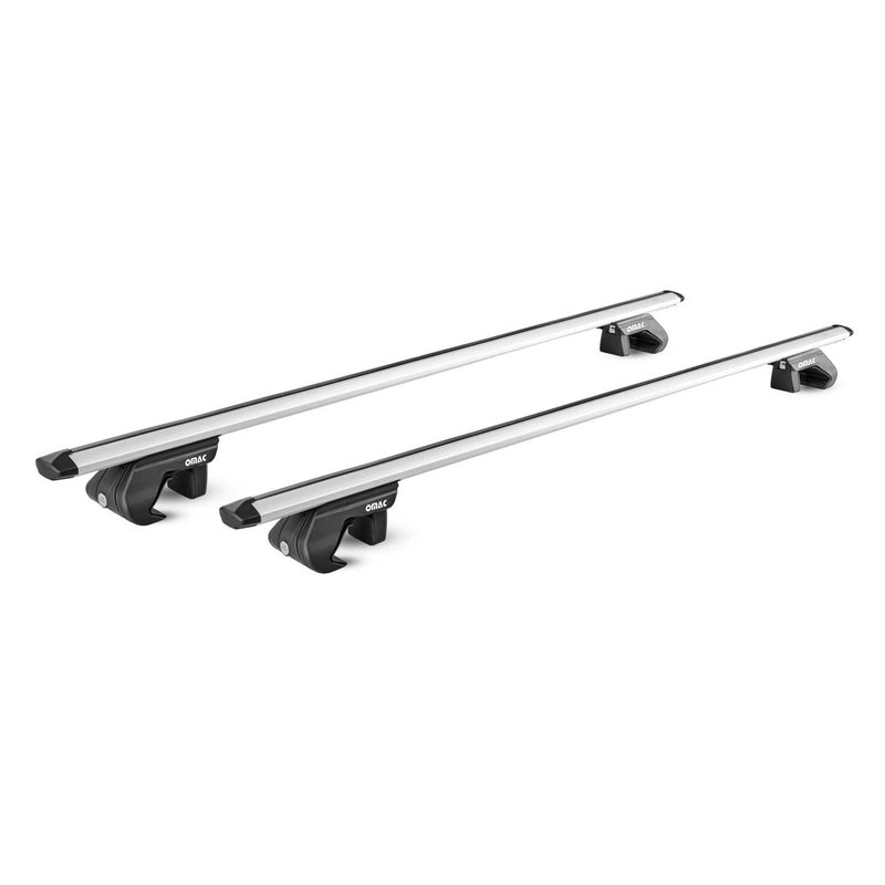 Barre portatutto per Alfa Romeo 156 Crosswagon Wagon 2000-2007 Alu Grey 2 pezzi ABE