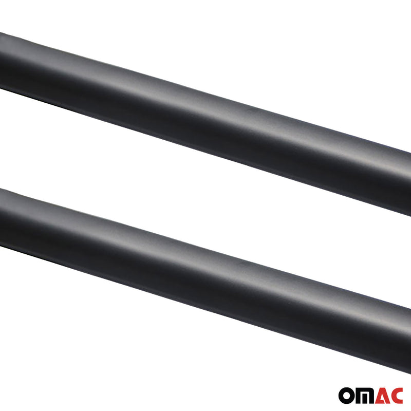Barre trasversali per tetto in alluminio per Ford Transit 2014-2025 Extra L3 Long Nero