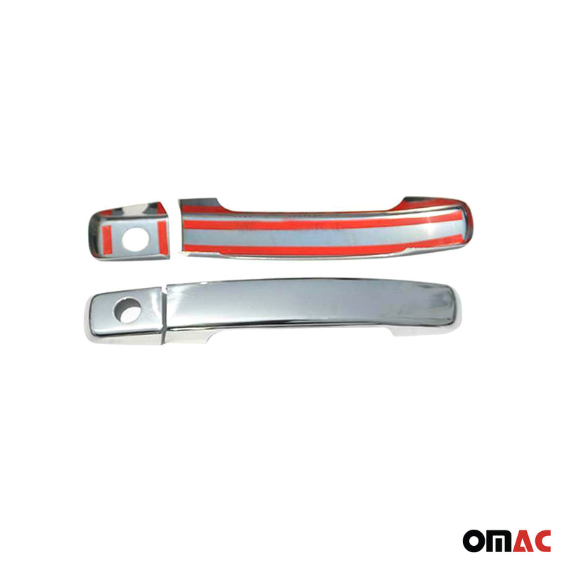 Copri maniglia porta, copri maniglia porta per Nissan Navara 2005-2015 2 porte in acciaio inox 4x