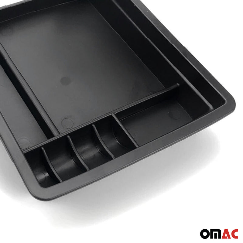 Box portaoggetti centrale per bracciolo per VW Jetta 2014-2018 ABS Nero