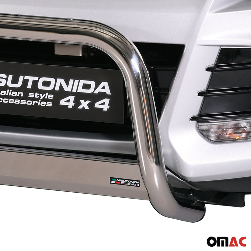 Protezione anteriore per Ford Kuga 2013-2016 ø63mm acciaio argento 