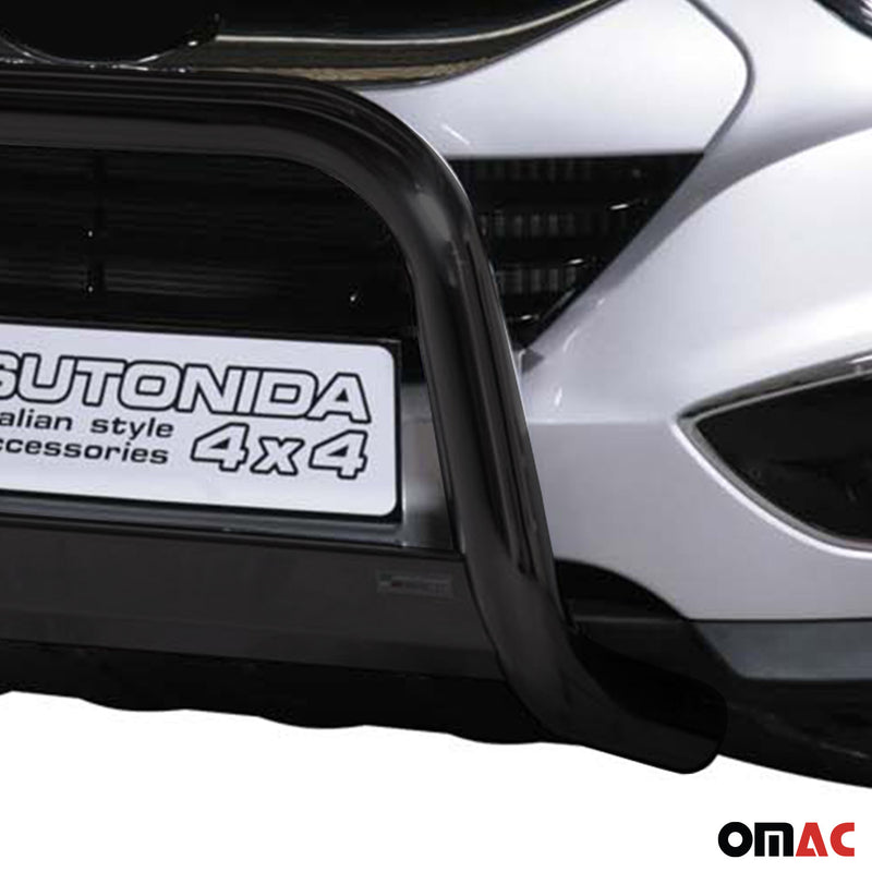 Protezione anteriore per Hyundai ix35 2009-2015 ø63mm acciaio nero