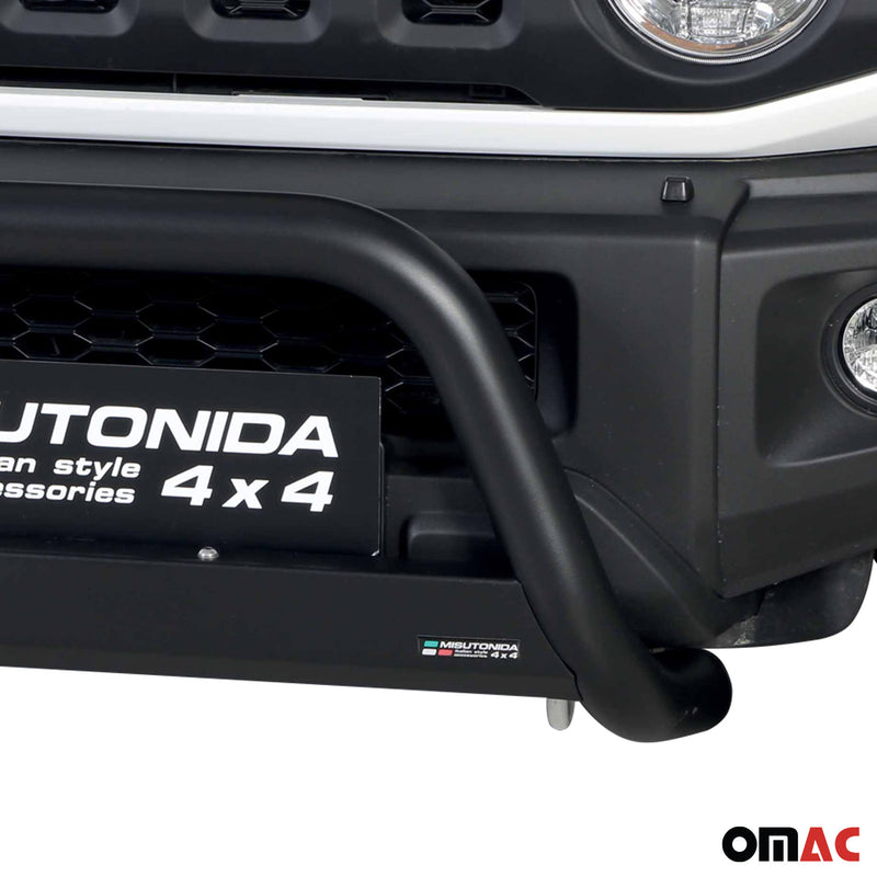 Protezione anteriore per Suzuki Jimny 2018-2025 ø63mm acciaio nero 