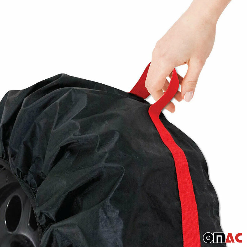 Reifentaschen Set Schutzhülle Reifenhülle 4 teilig für 14" bis 17" Felgen Tasche