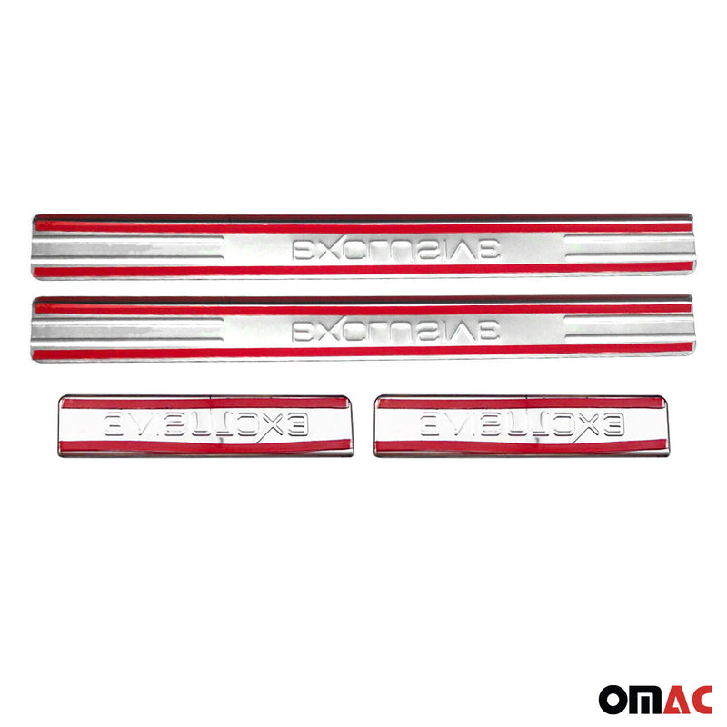 Soglie porte Exclusive per Seat Arona 2017-2025 in acciaio inox 4x