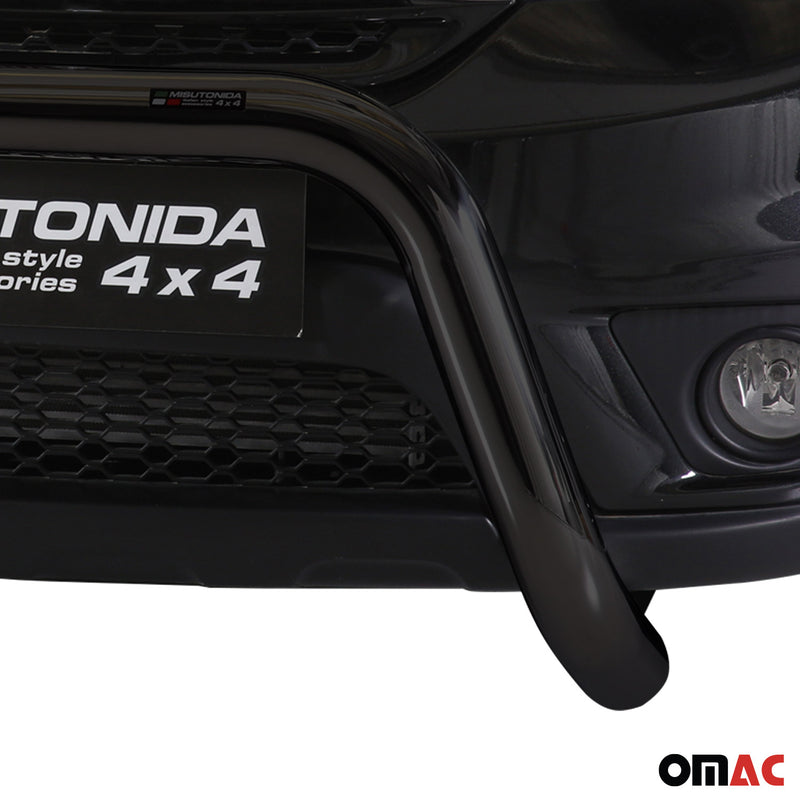 Barra di protezione anteriore per Fiat Freemont 2011-2016 ø76mm acciaio nero 