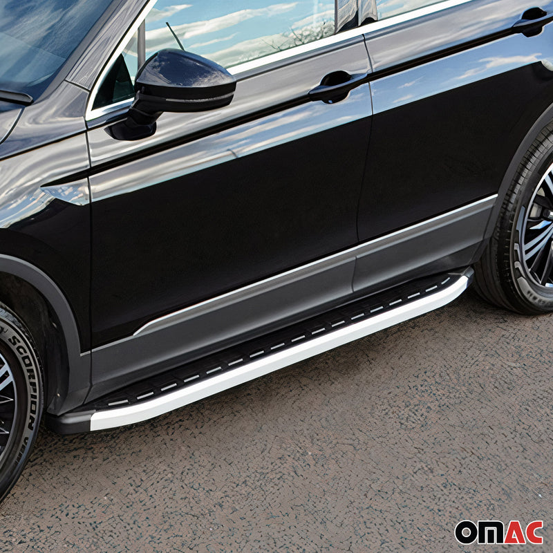 Jeep Grand Cherokee 2011-2021, pedane laterali, pedane laterali in alluminio nero